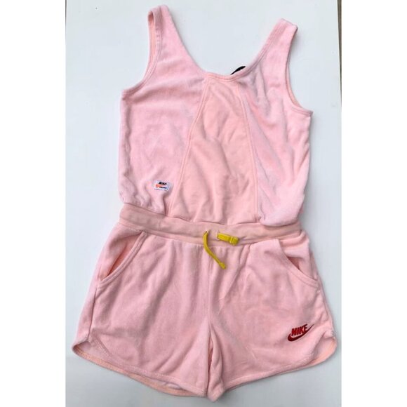 Nike Big Girls Heritage Romper – Light Pink (Size M) - Picture 1 of 5